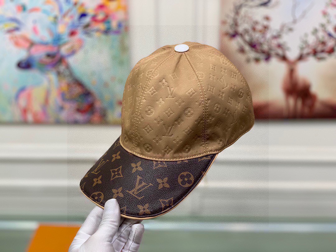Louis Vuitton Be My Cap Brown LV Cap - Soul Replicas