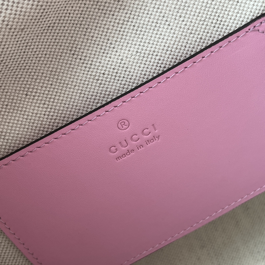 Gucci Bamboo Small Backpack Pink For Women. Women-s Bags 8.6in/22cm Gucci ‎‎702101 UZY0T 5814 - Soul Replicas