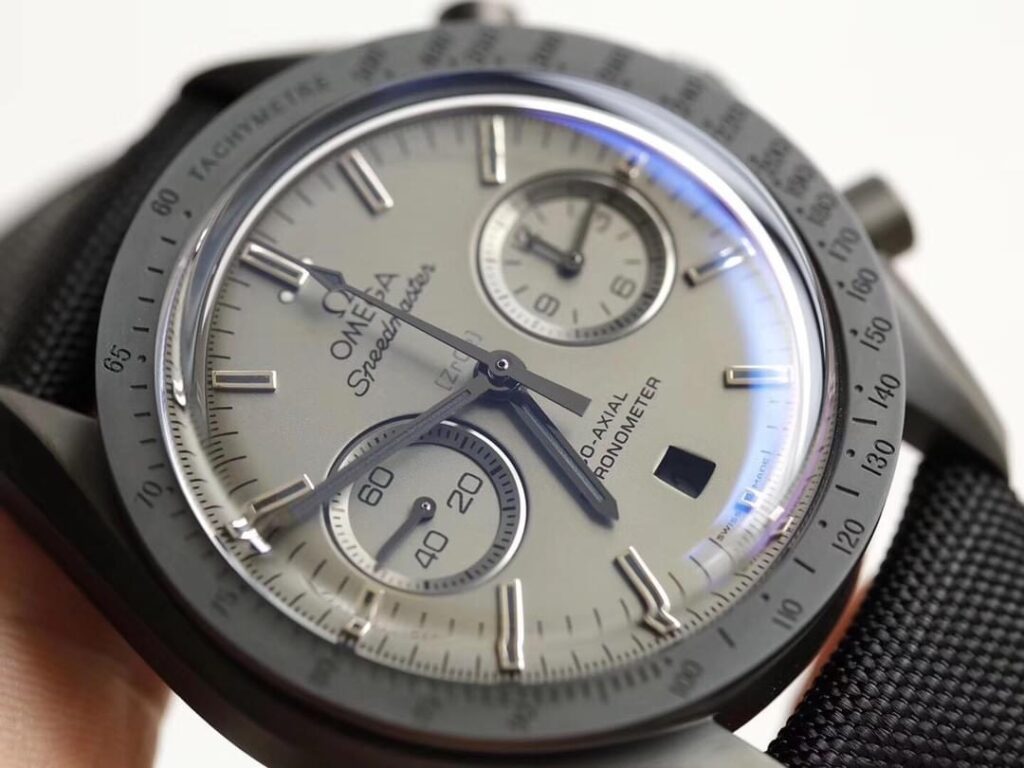 Omega Replica Watch Speedmaster Black Ceramic OM Factory 44mm - Soul Replicas