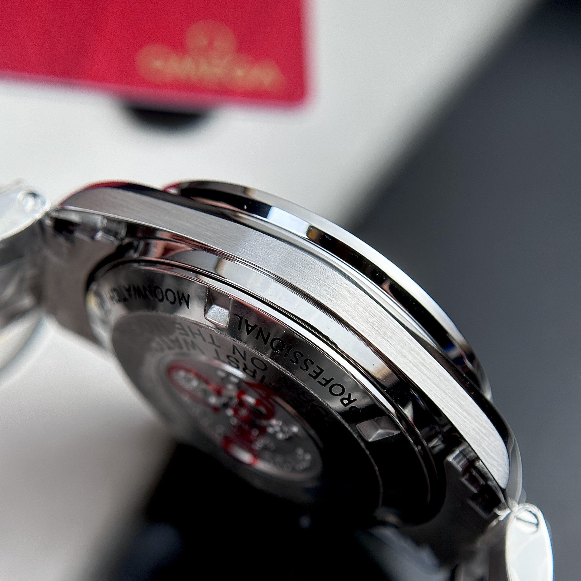 Omega Replica Watch Speedmaster Moonwatch Black Dial Metal Wire 42mm - Soul Replicas