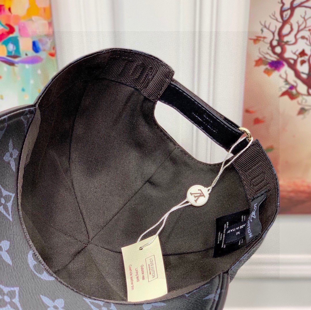 Louis Vuitton LV Get Ready Cap Monogram Black LV Cap - Soul Replicas