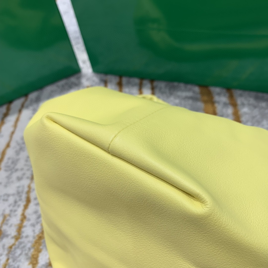 Bottega Veneta Double Knot Bag For Women 11.8in/30cm In Yellow - Soul Replicas