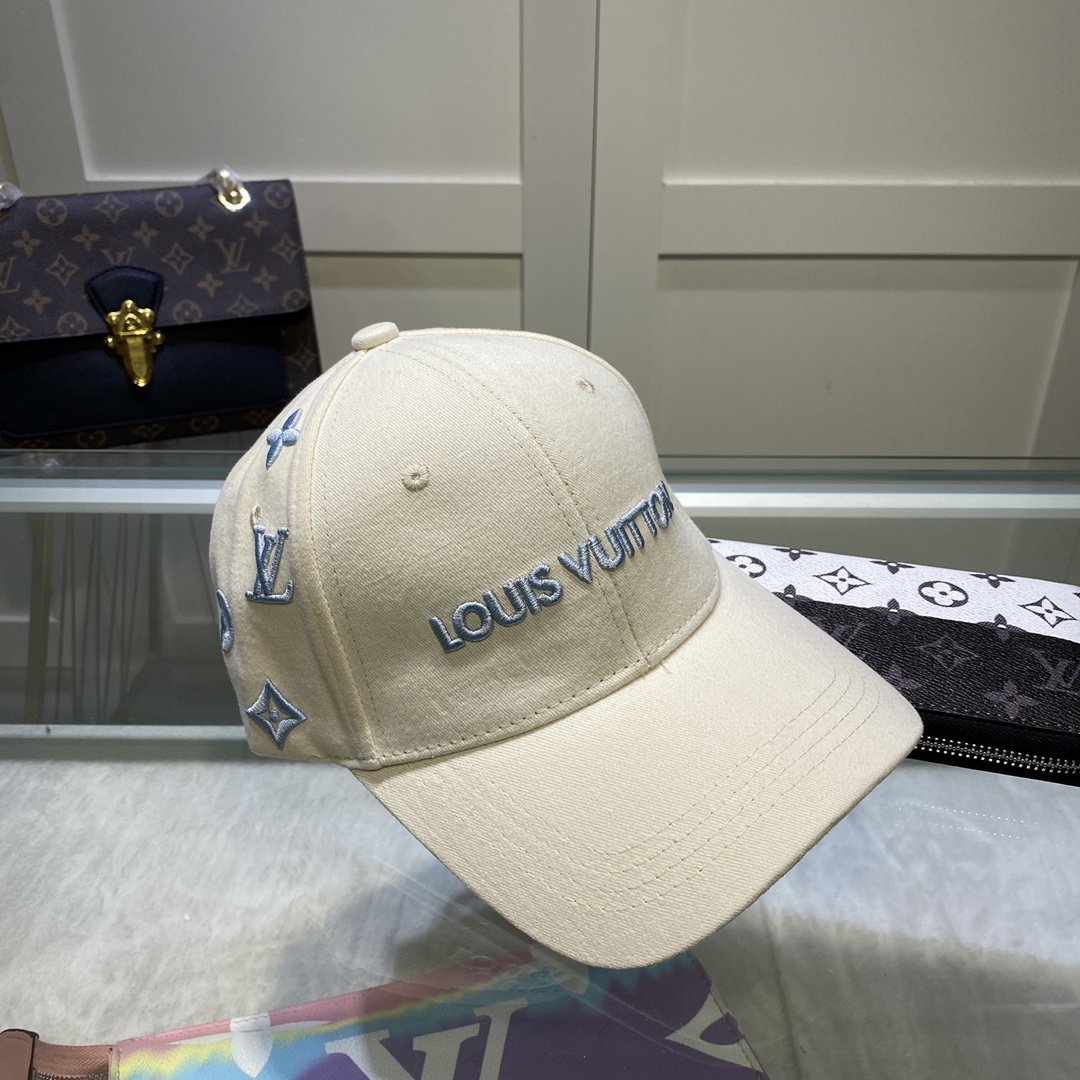 Louis Vuitton Be My Cap In Beige - Soul Replicas