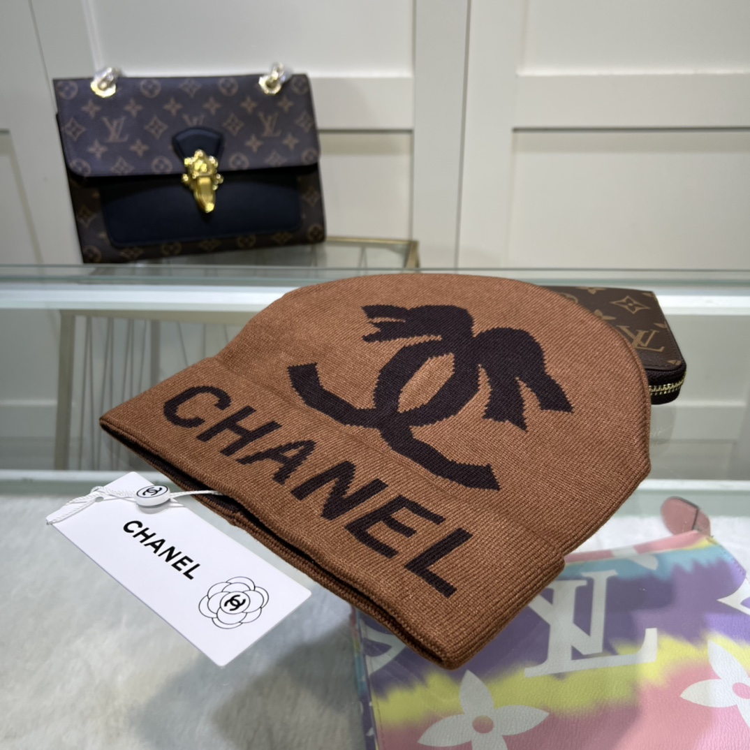 Chanel Beanie In Brown - Soul Replicas
