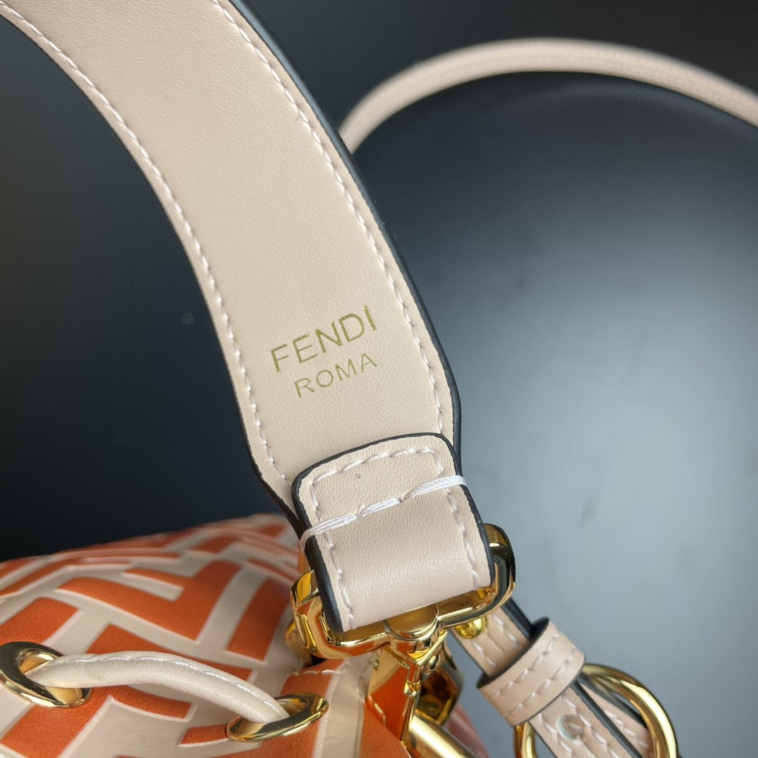 Fendi Mon Tresor Orange Mini Bag For Woman 18cm/7in - Soul Replicas