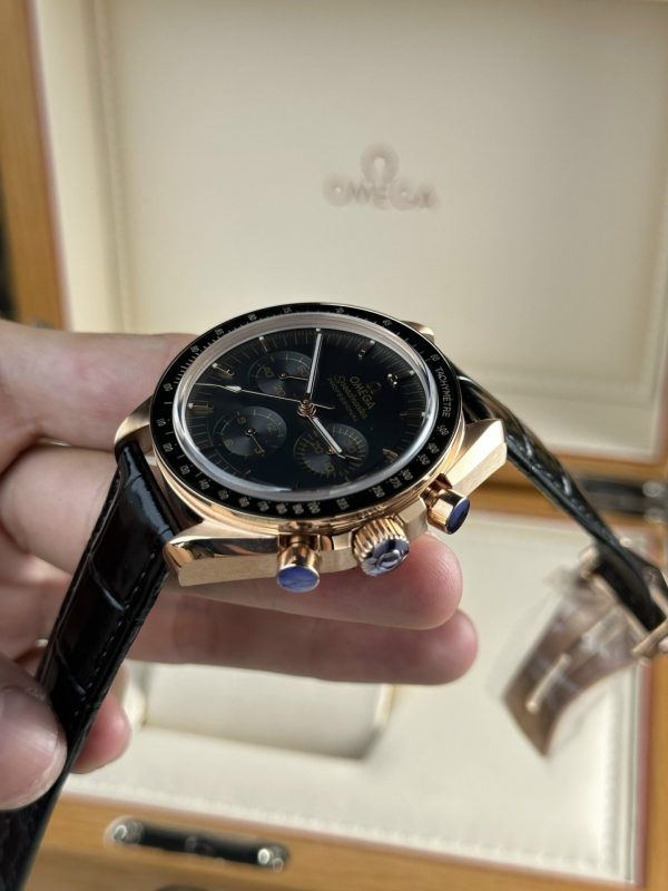 Omega SpeedMaster MoonWatch Replica Watch Black Dial RM Factory 44mm - Soul Replicas