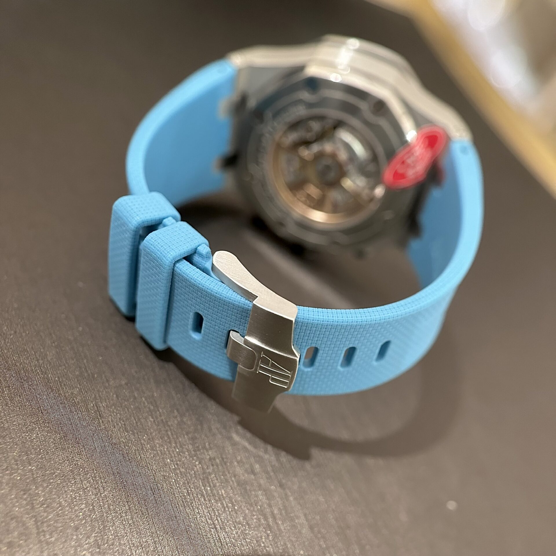 Audemars Piguet Best Replica Watch Royal Oak Offshore 26238ST Blue Rubber Strap 42mm - Soul Replicas