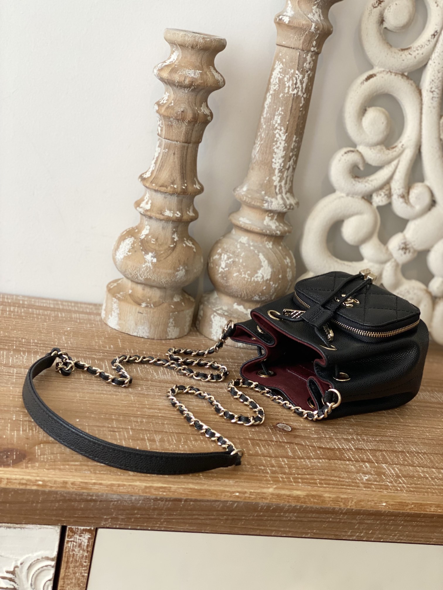 ChanelMini Bucket Bag With Strap Black For Women. Women-s Bags 4.9in/12.5cm - Soul Replicas