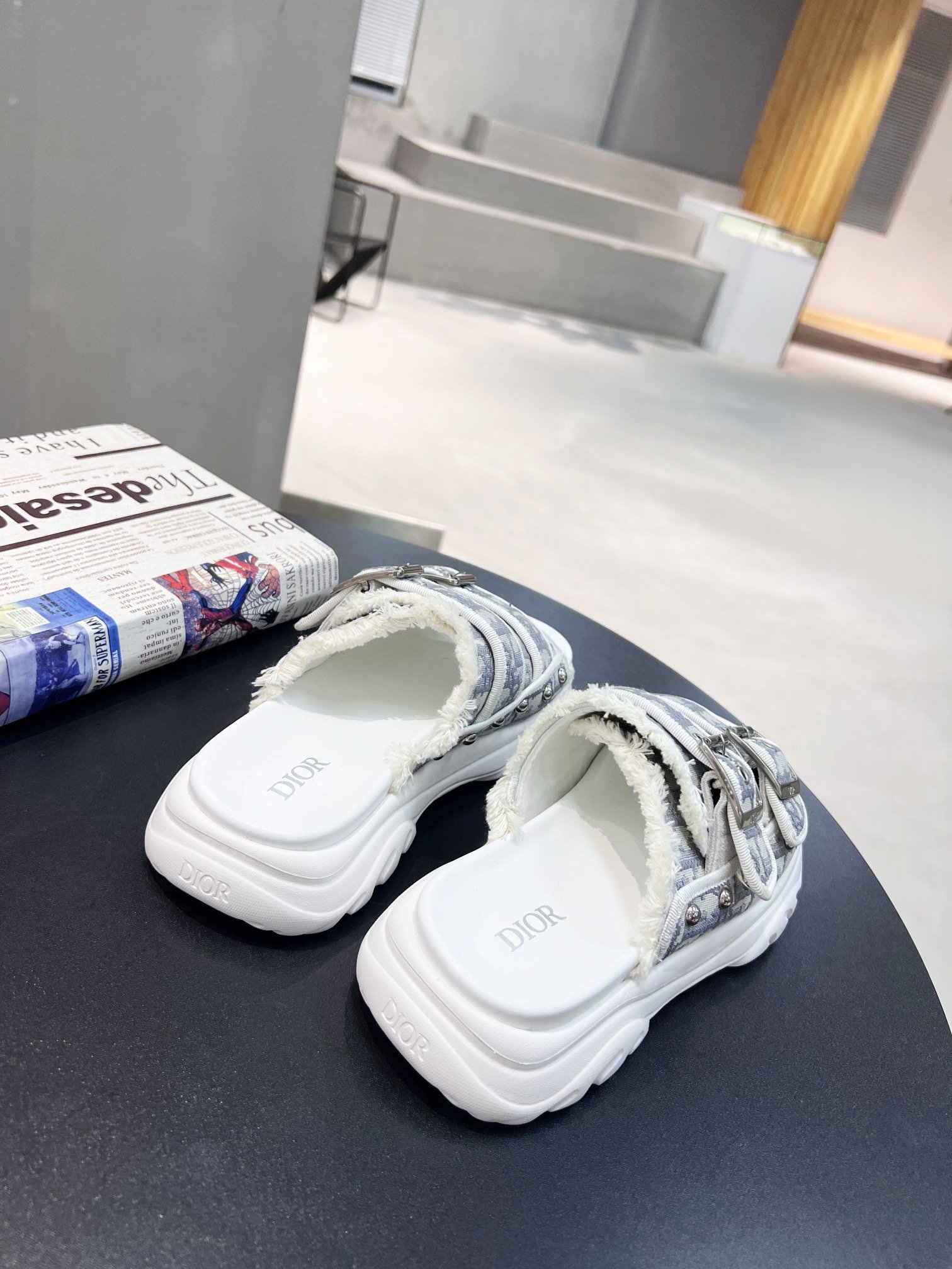 Christian Dior Women's D-Wander Slide White For Women CD - Soul Replicas