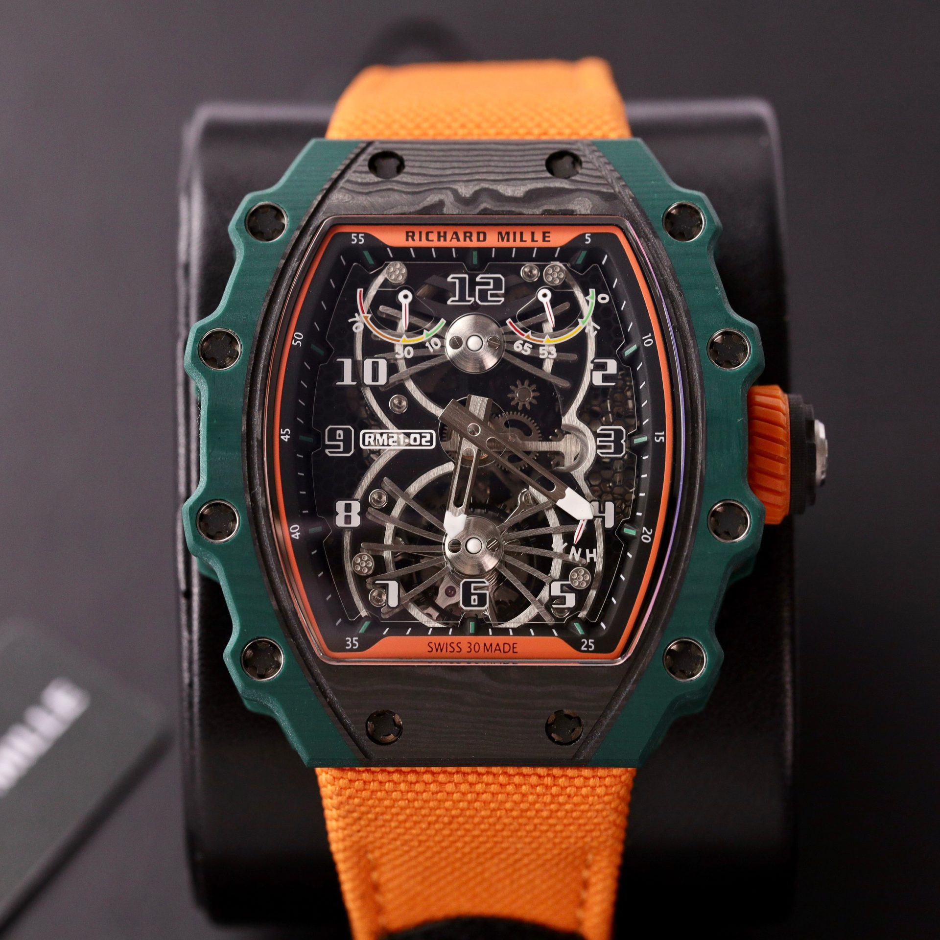 Richard Mille Replica Watch RM21-01 Tourbillon Carbon RM Factory 43mm - Soul Replicas