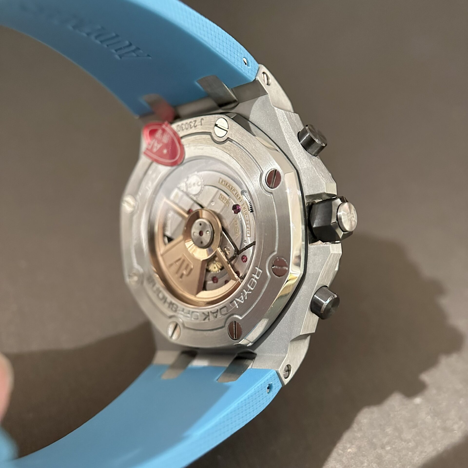 Audemars Piguet Best Replica Watch Royal Oak Offshore 26238ST Blue Rubber Strap 42mm - Soul Replicas