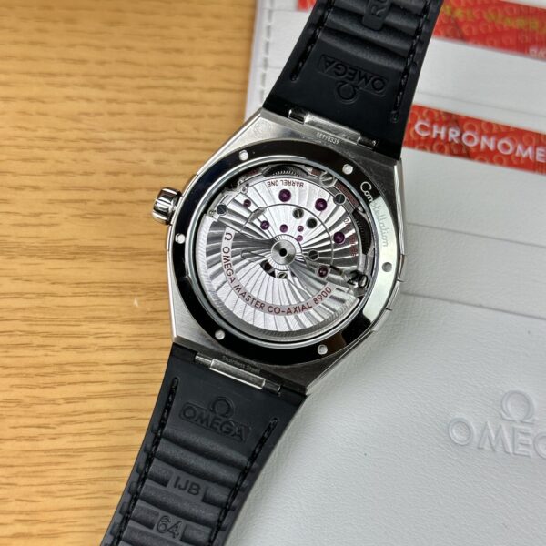 Omega Replica Watch Constellation White Dial Leather Strap 41mm - Soul Replicas