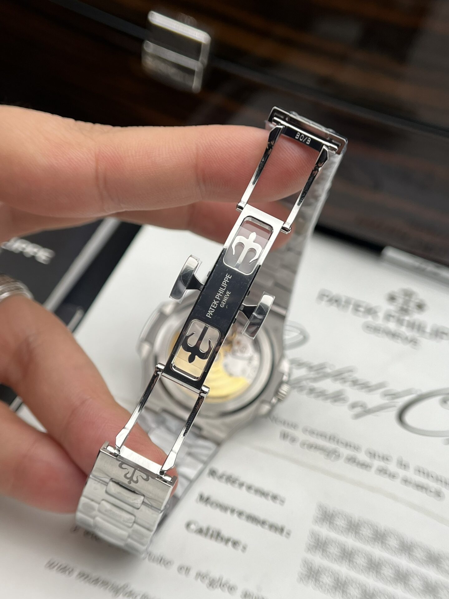 Patek Philippe Replica Watch Nautilus 5811 Blue Dial 3K Factory 41mm - Soul Replicas