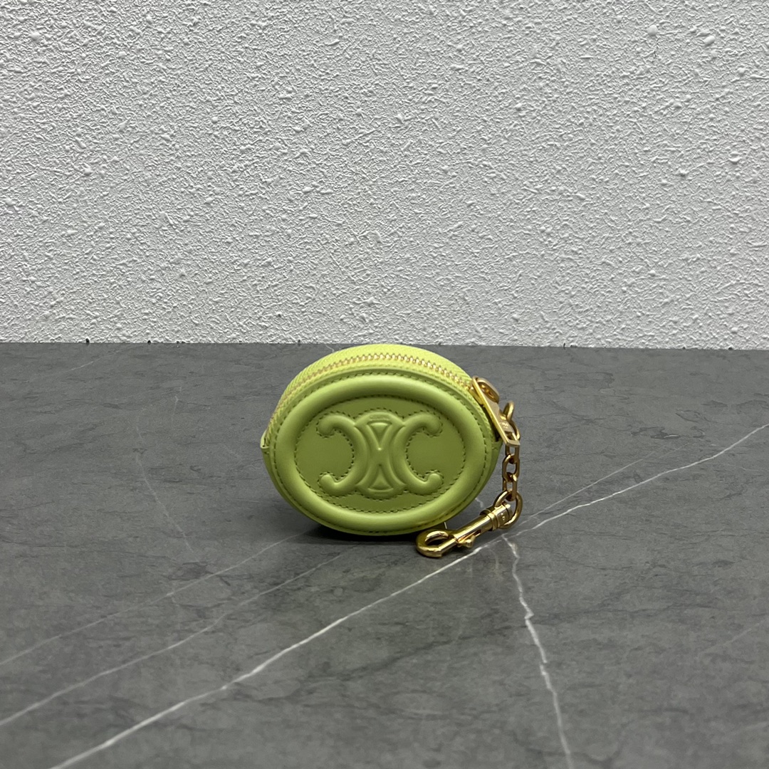 Celine Pulse Cuir Triopee With Hooks - Soft Green For Women 3in/8cm  - Soul Replicas