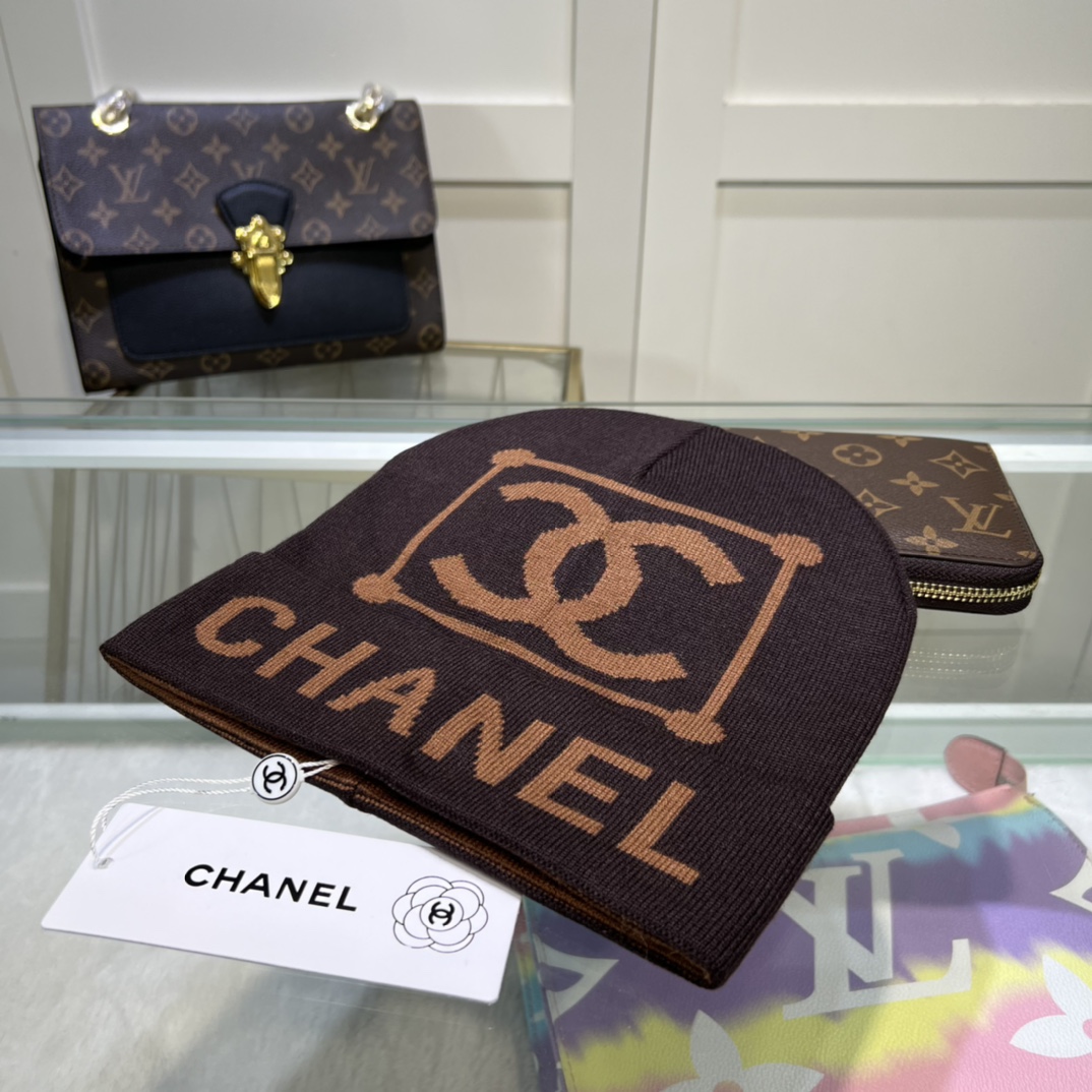 Chanel Beanie In Brown - Soul Replicas