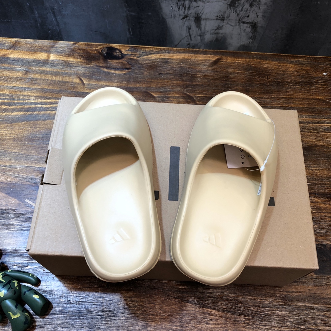 Adidas YZ Slide Enflame Yellow Brown For Women FW6344 - Soul Replicas