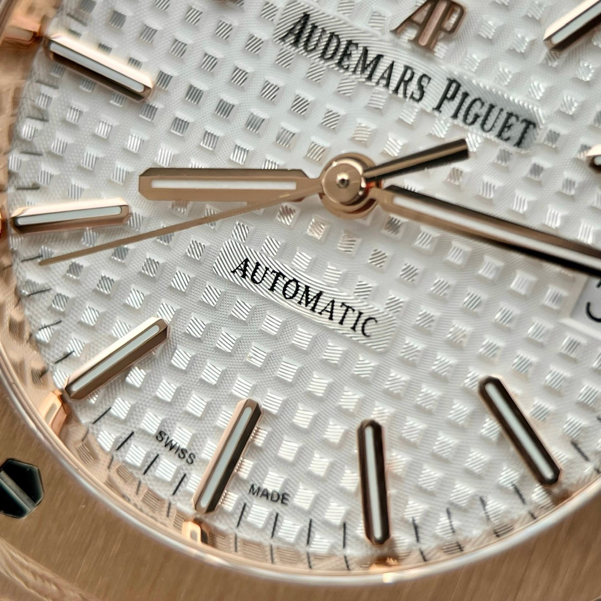 Audemars Piguet Fake Watch Royal Oak 15450 White Gold IP Factory 37mm - Soul Replicas