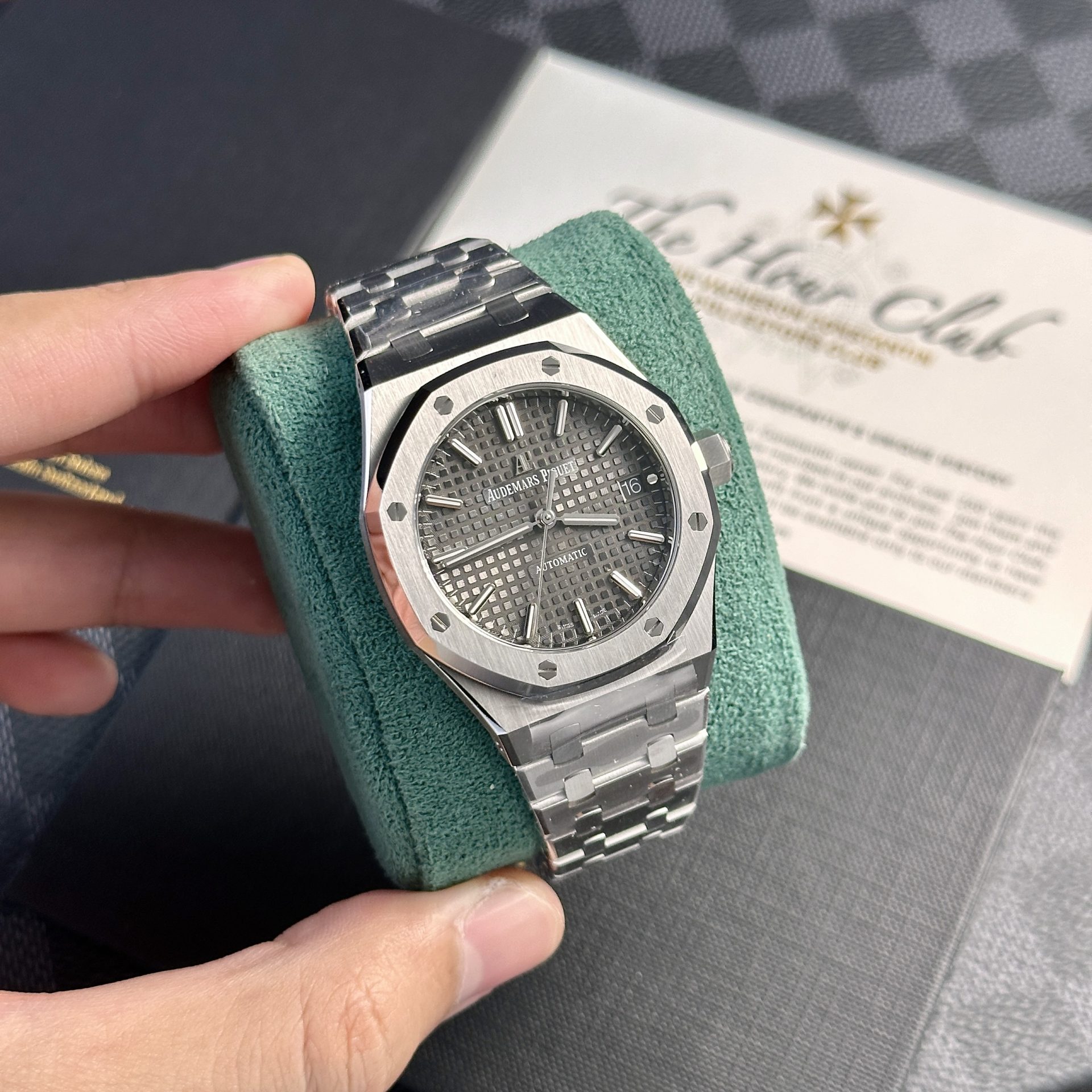 Audemars Piguet Replica Watch Royal Oak 15450ST Gray Dial APS Factory 37mm - Soul Replicas