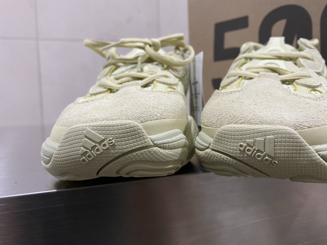 Adidas YZ Boost 500 Yellow Grey For Women DB2966 - Soul Replicas