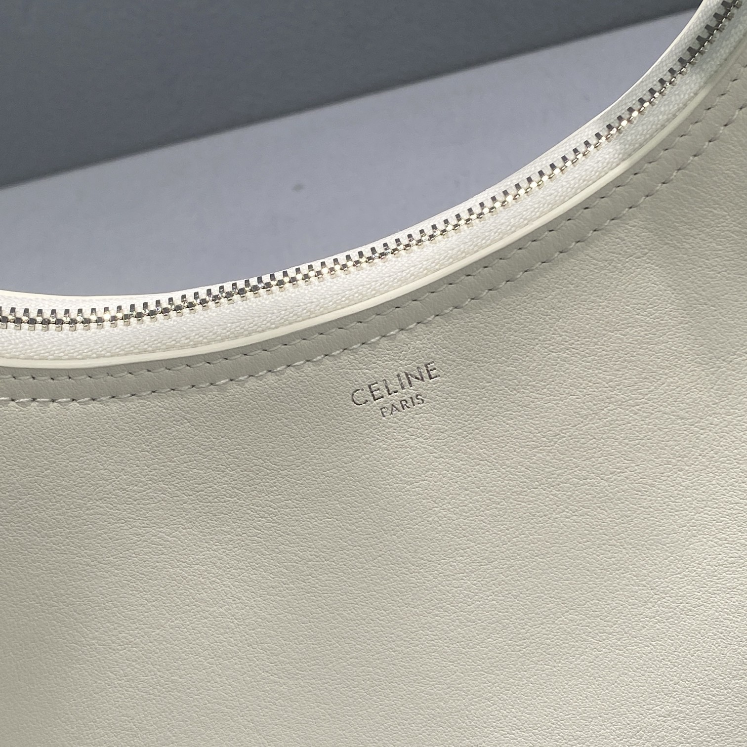 Celine Medium Ava Bag With Celine Strap White For Women 9in/23cm - Soul Replicas