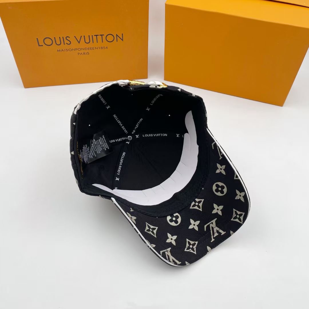Louis Vuitton Match Cap Black LV Cap - Soul Replicas