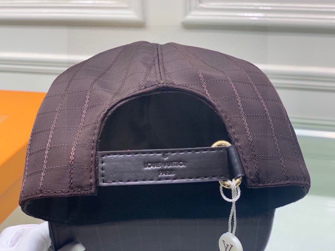 Louis Vuitton LV Get Ready Cap Dark Brown LV Cap - Soul Replicas