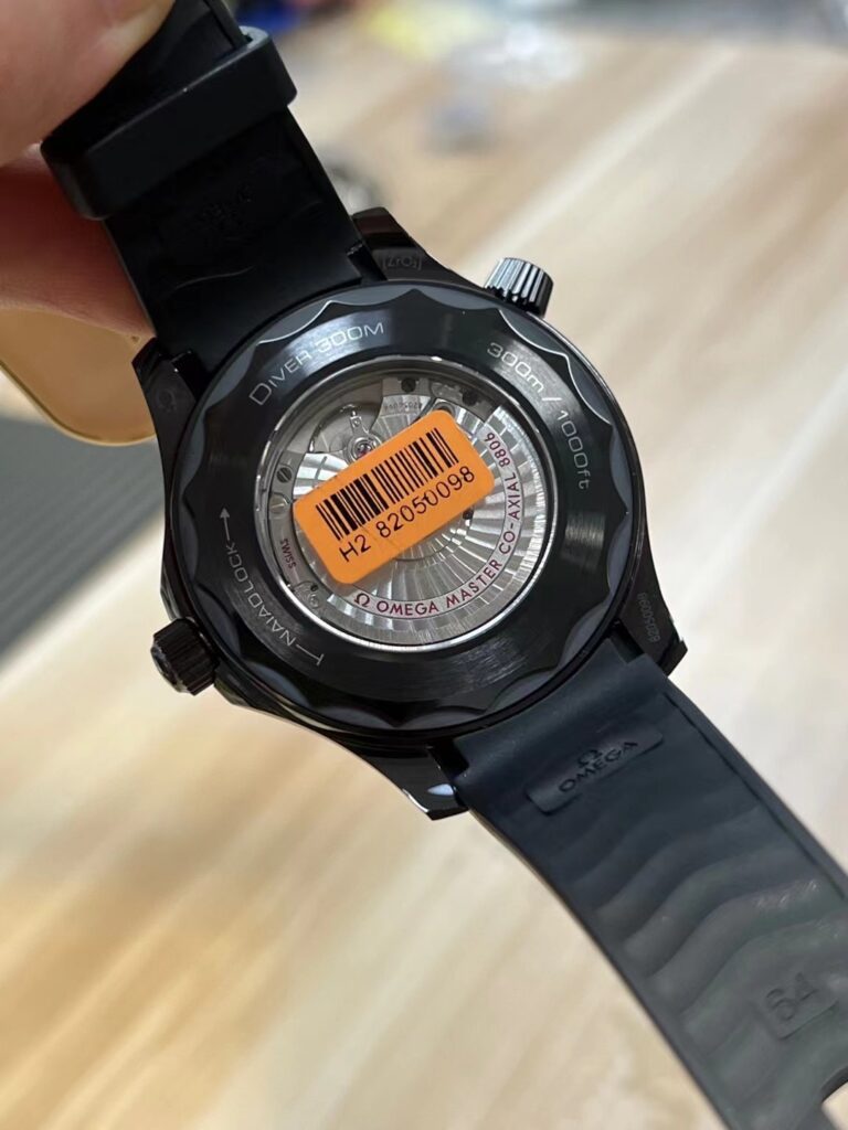 Omega Seamaster Replica Watch Black Ceramic Case Rubber Strap VS Factory 42mm - Soul Replicas