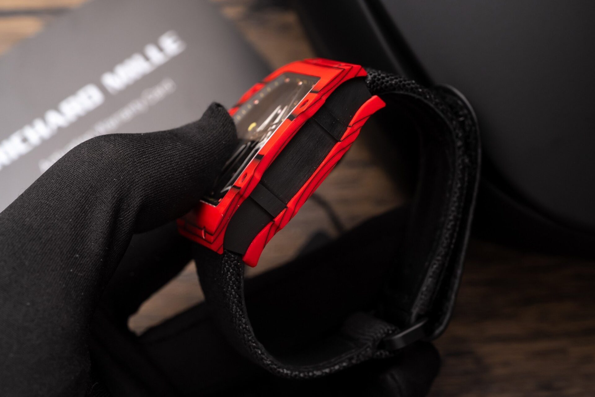 Richard Mille Replica Watch RM27-03 Tourbillon Rafael Nadal Red Carbon 44mm - Soul Replicas