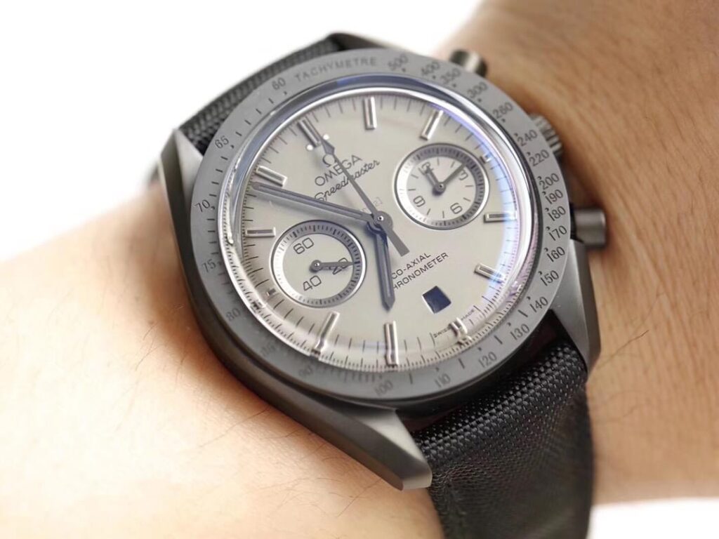 Omega Replica Watch Speedmaster Black Ceramic OM Factory 44mm - Soul Replicas