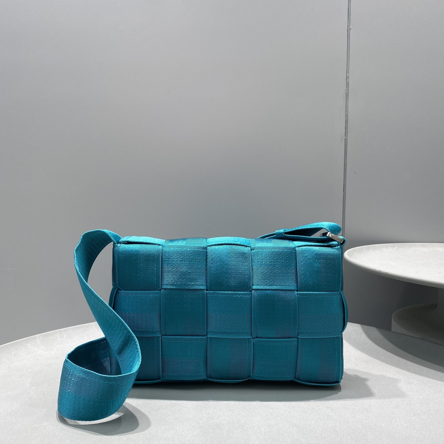 Bottega Veneta Webbing Blue. For Men. Men-s Bags 9.8in/25cm 680513V1G214634 - Soul Replicas