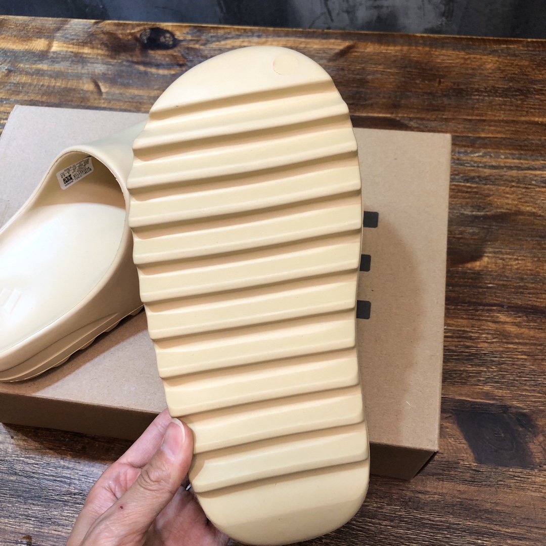 Adidas YZ Slide Enflame Yellow Brown For Women FW6344 - Soul Replicas