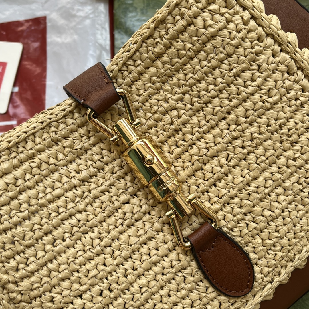 Gucci Jackie 1961 Small Bag Beige And Brown For Women. Women-s Bags 10.8in/27.5cm Gucci‎ ‎‎ - Soul Replicas