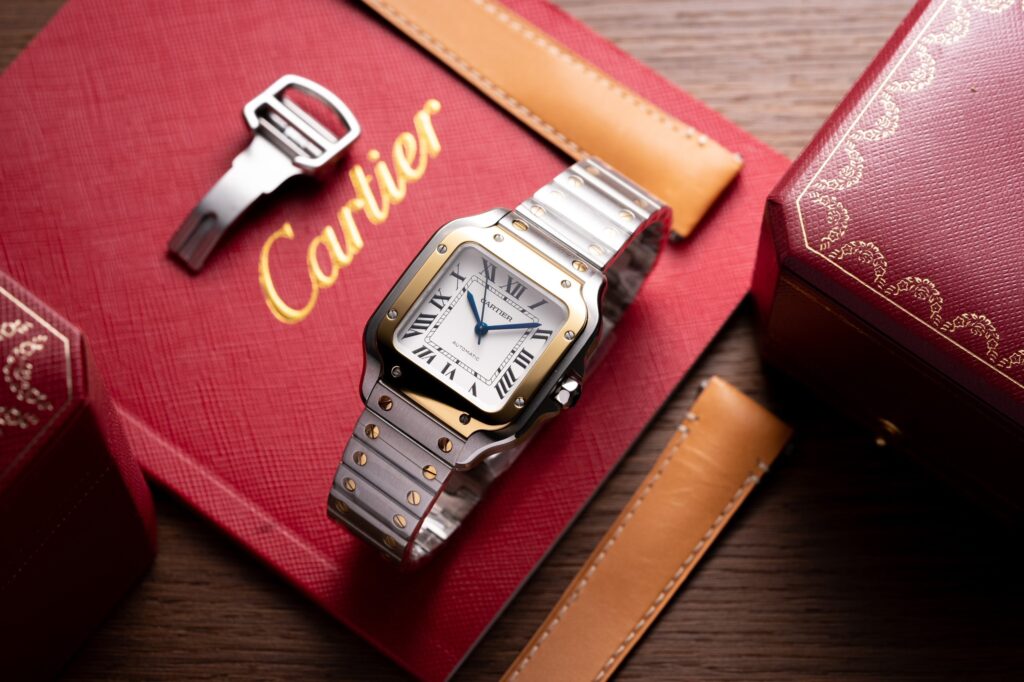 Cartier Replica Watch Santos Demi White Dial BV Factory 35.2mm - Soul Replicas