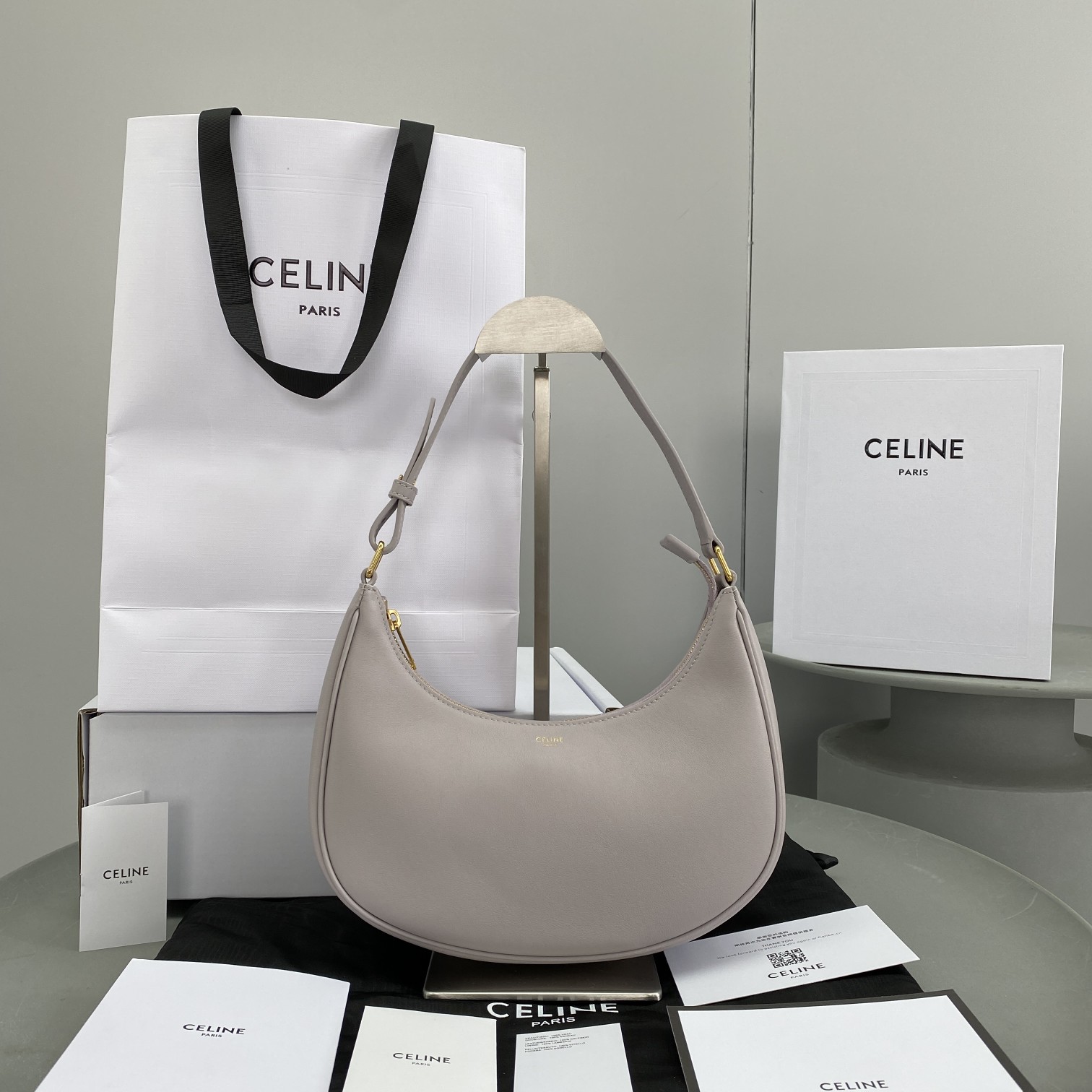 Celine Ava Bag Peony For Women 9in/23.5cm 193953DGQ.24NY - Soul Replicas