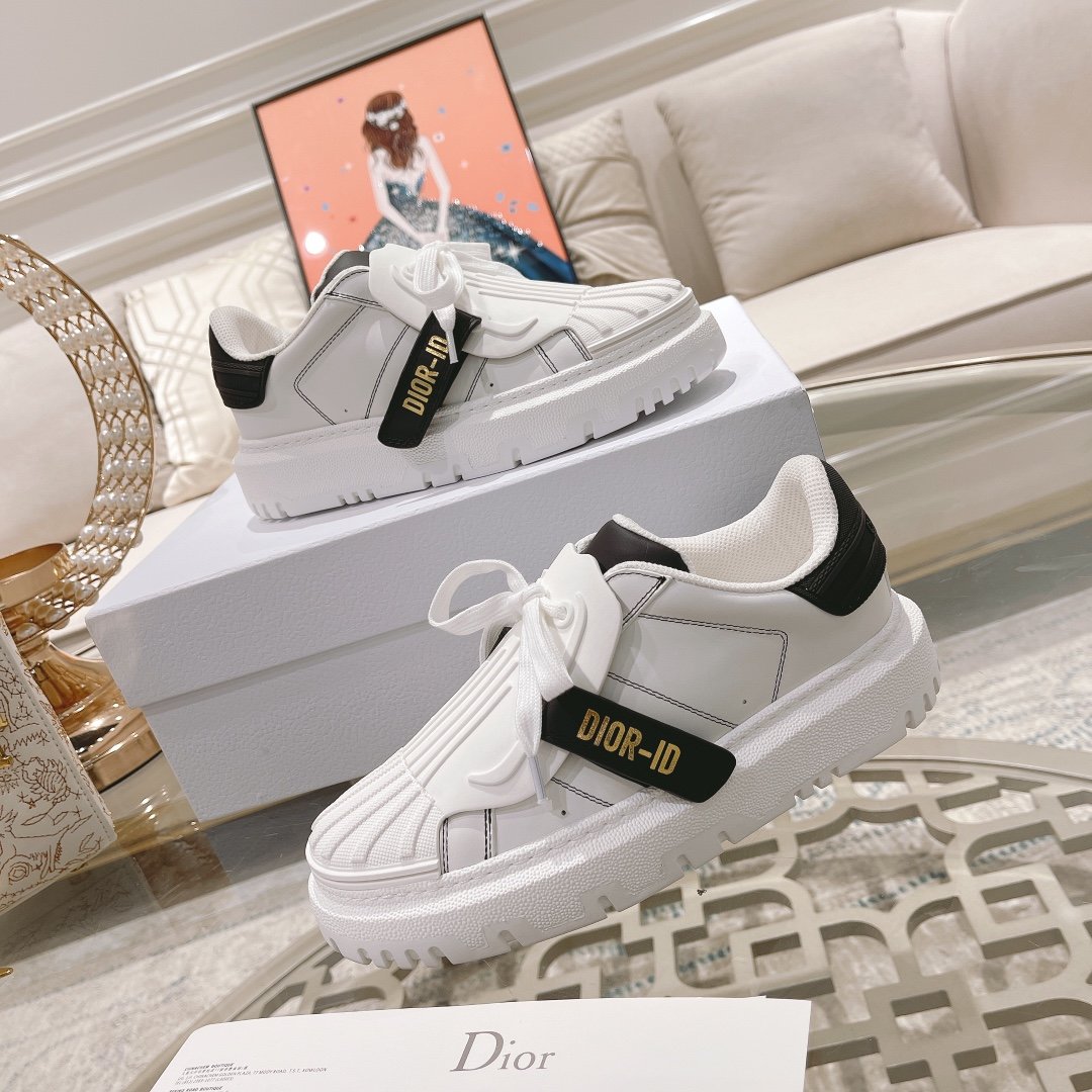 Christian Dior-ID Sneaker Rubber White For Women CD KCK278BCR_S29W - Soul Replicas
