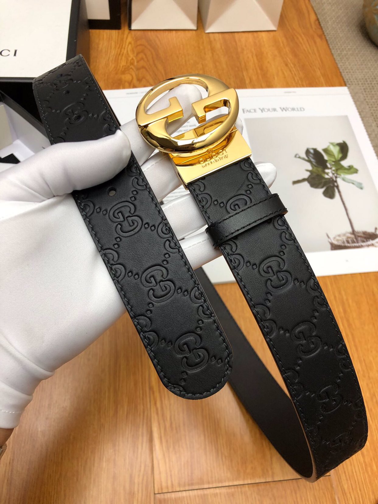Gucci Marmont Reversible Belt Black. Women Belt - Soul Replicas