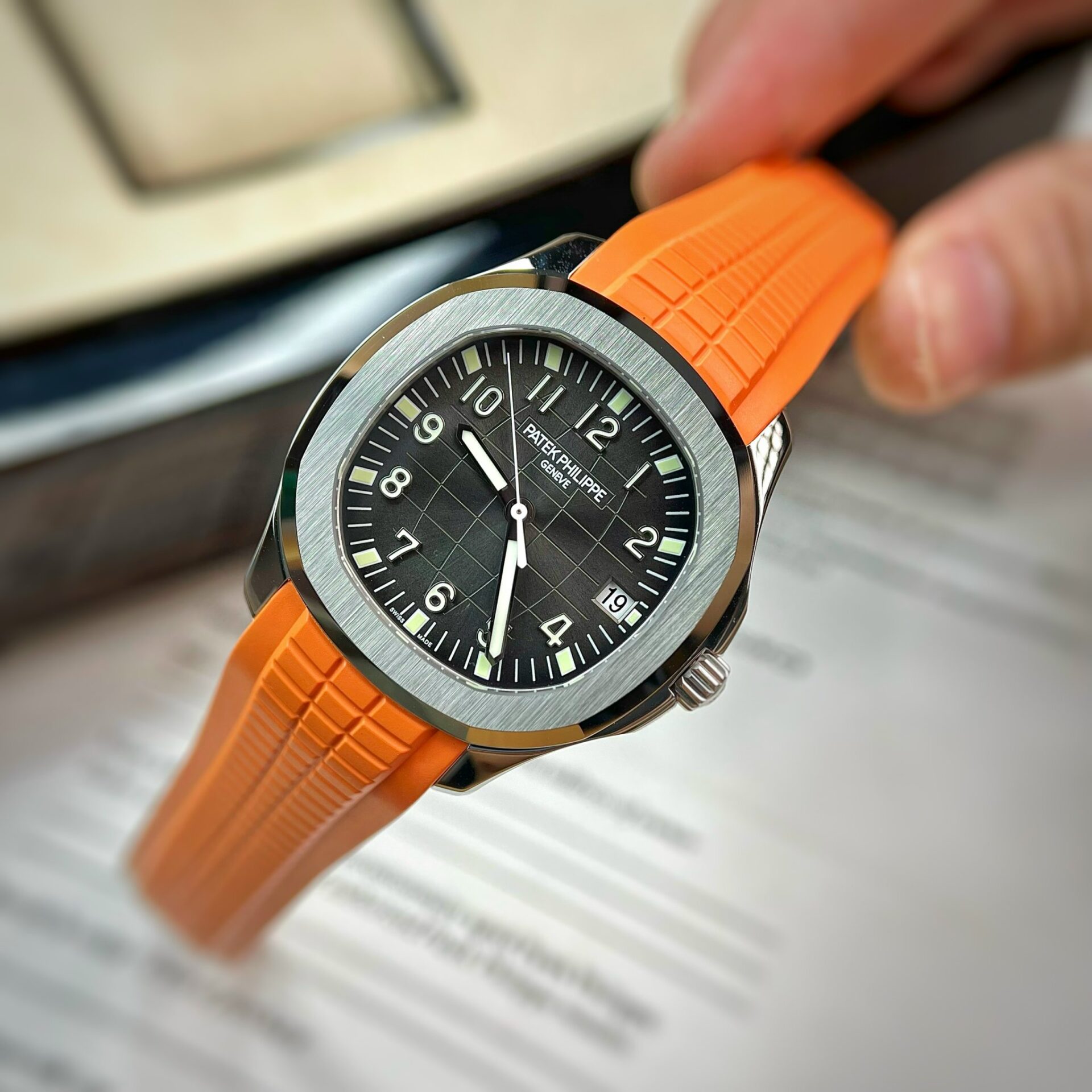 Patek Philippe Best Replica Watch Aquanaut 5167A Gray Dial 3K Factory 40mm - Soul Replicas