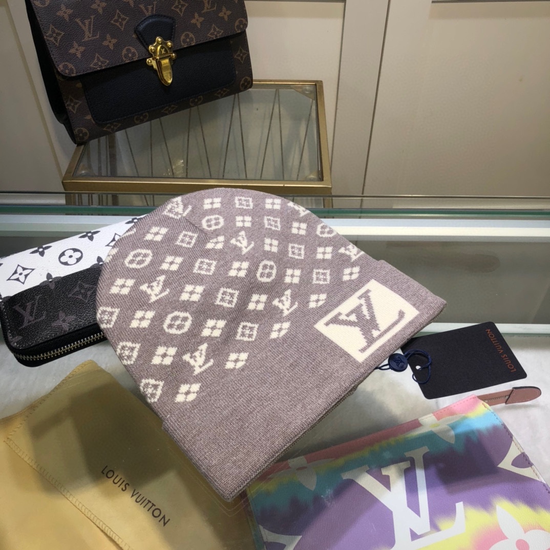 Louis Vuitton Beanie In Brown LV Headwear - Soul Replicas
