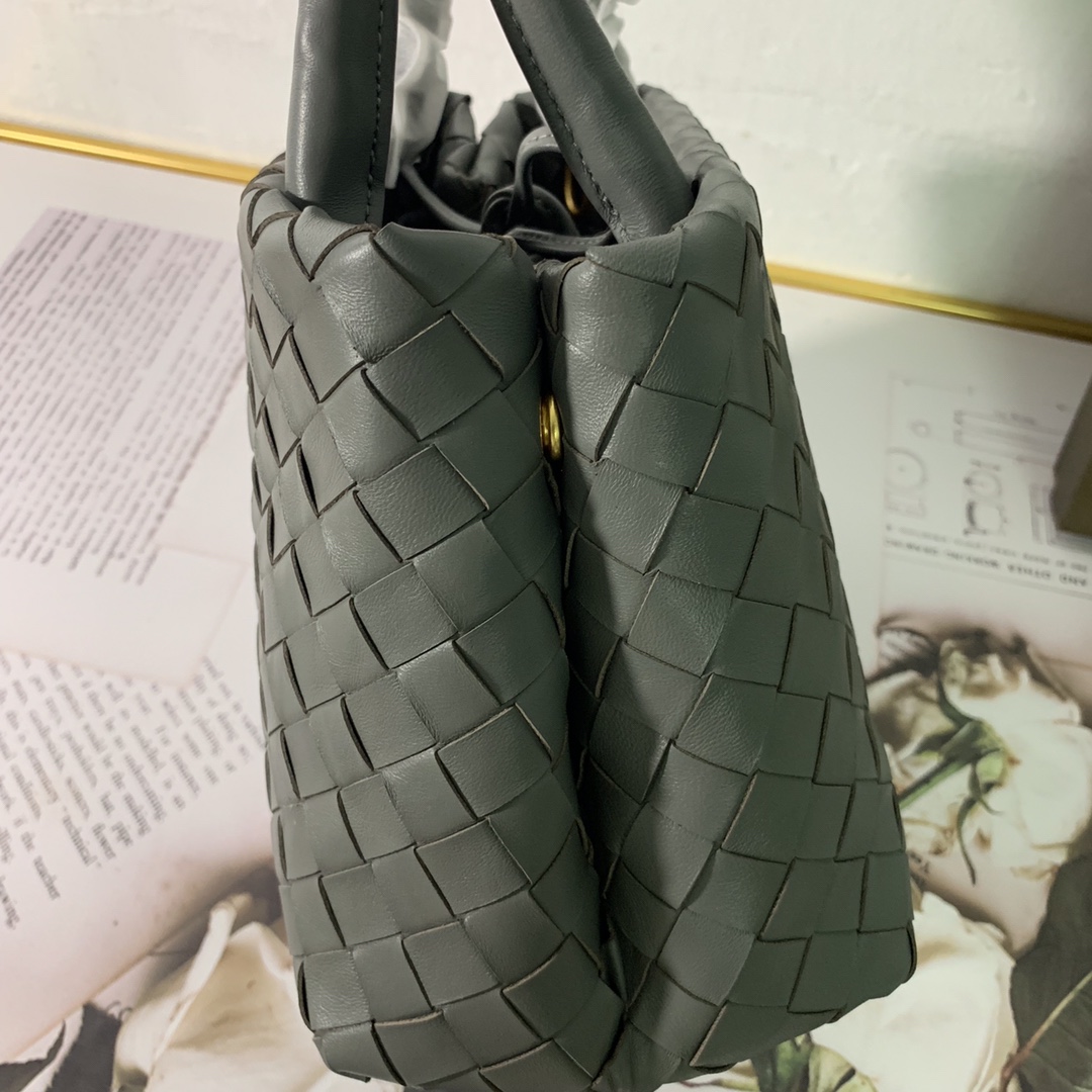 Bottega Veneta Handle Bag Gray. For Women. Women-s Bags 12in/29.5cm - Soul Replicas