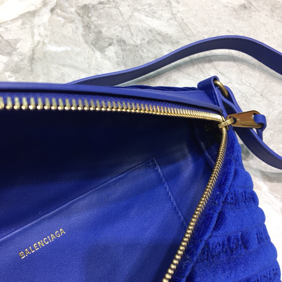 Balenciaga Souvenir XXS Belt Bag In Blue. For Women. Women-s Bags 11.8in/30cm - Soul Replicas