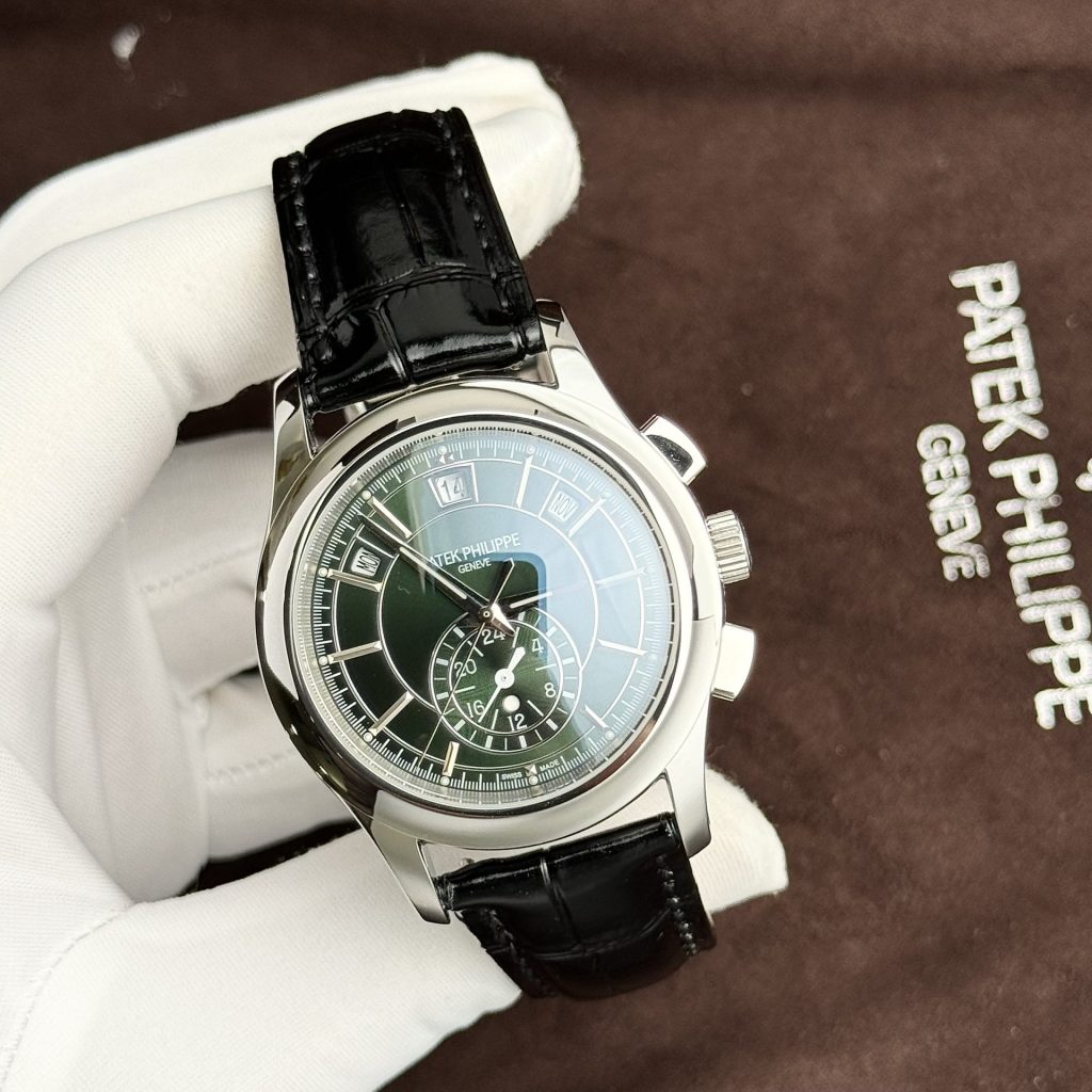 Patek Philippe Replica Watch Complications 5905G Dial Green 42mm - Soul Replicas