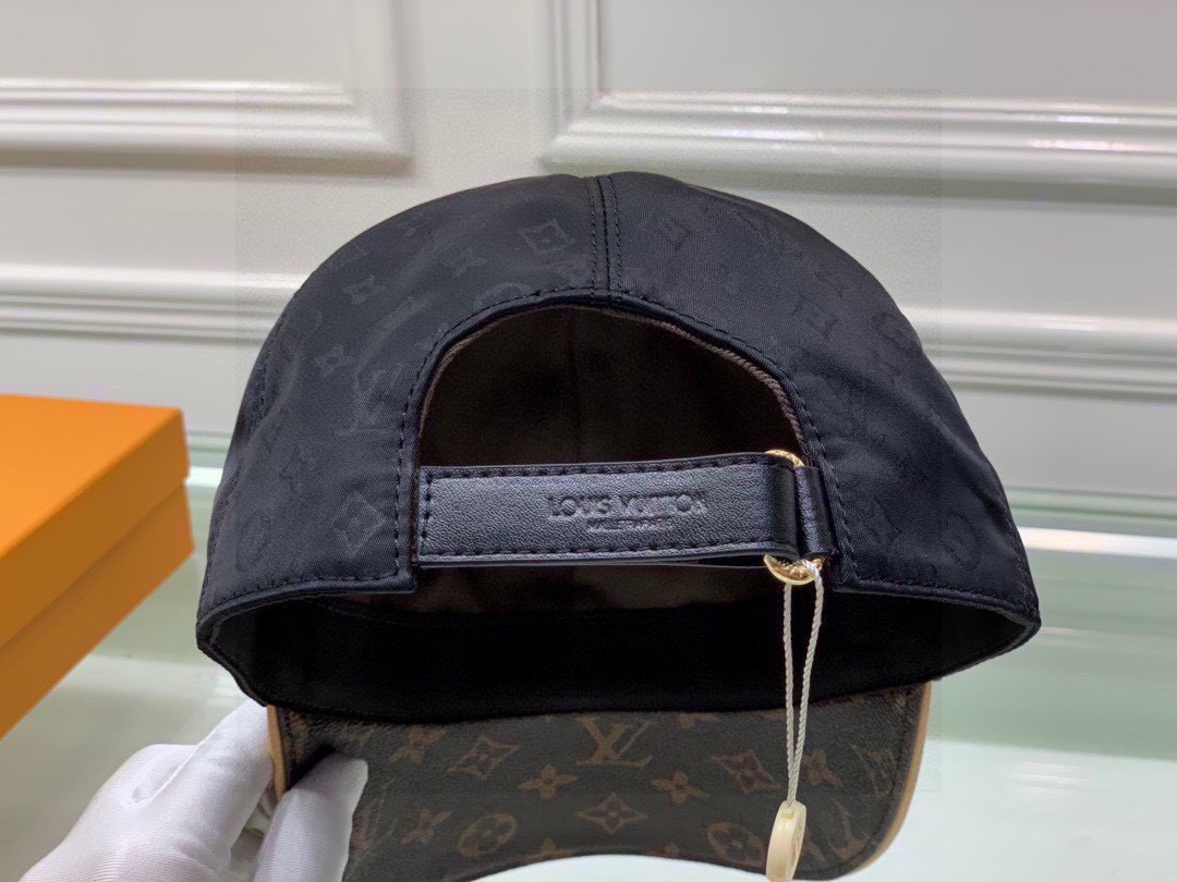 Louis Vuitton Be My Cap Black LV Cap - Soul Replicas