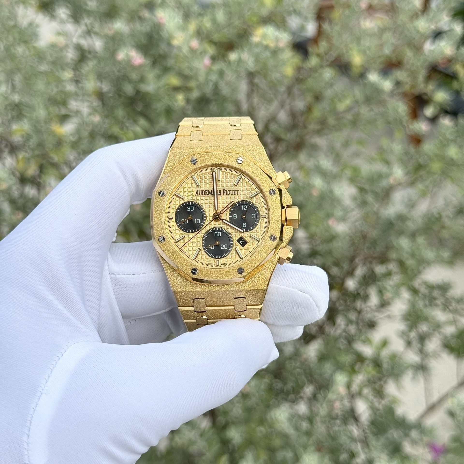 Audemars Piguet Replica Watches Royal Oak 26331 Frosted Gold 41mm - Soul Replicas
