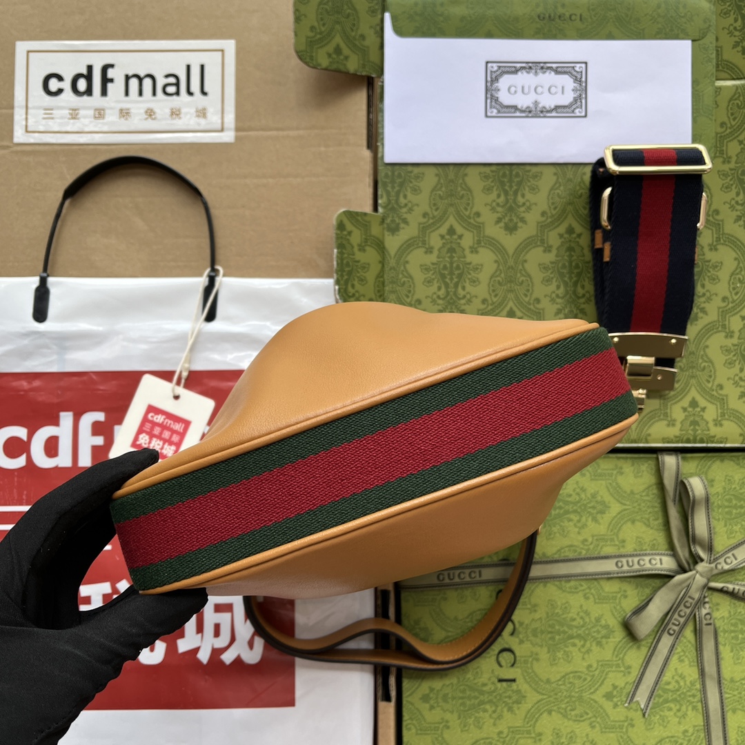 Gucci Atache Small Shoulder Bag Brown For Women. Women-s Bags 9in/23cm Gucci - Soul Replicas