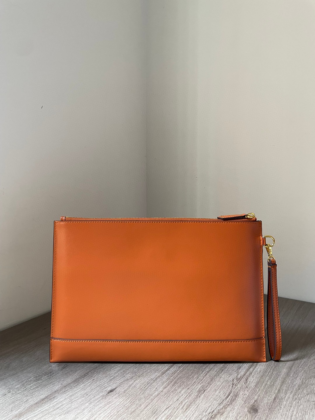 Fendi Flat Pouch Brown Large Pouch Bag For Woman 34cm/13in 8N0178AC9LF0QVK - Soul Replicas