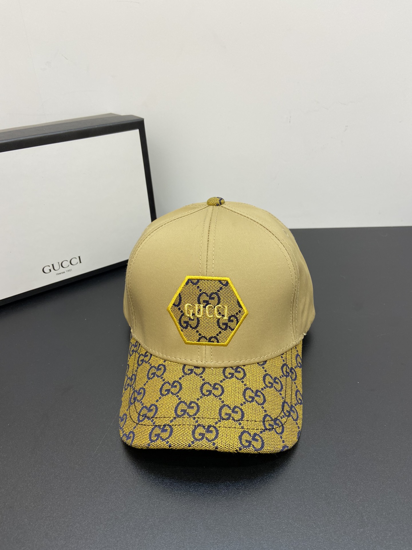 Gucci Baseball Hat Yellow Gucci Hat - Soul Replicas