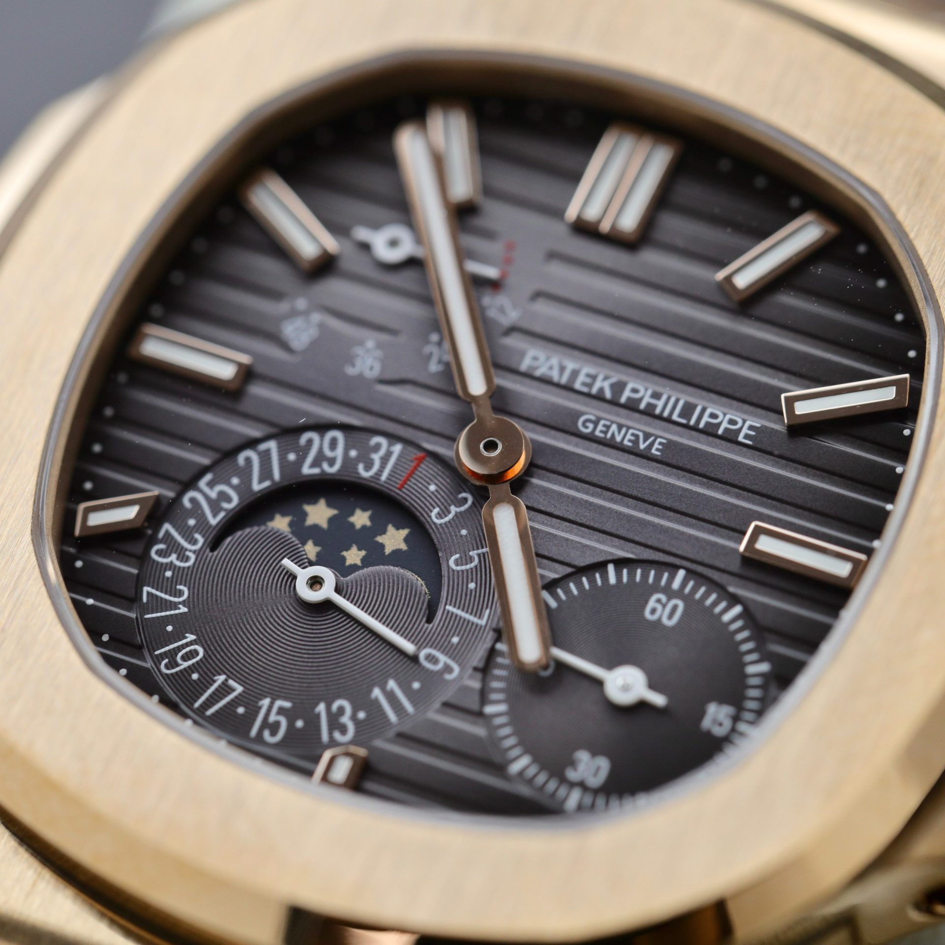 Patek Philippe Replica Watch Nautilus 5712R Rose Gold PPF Factory 40mm - Soul Replicas