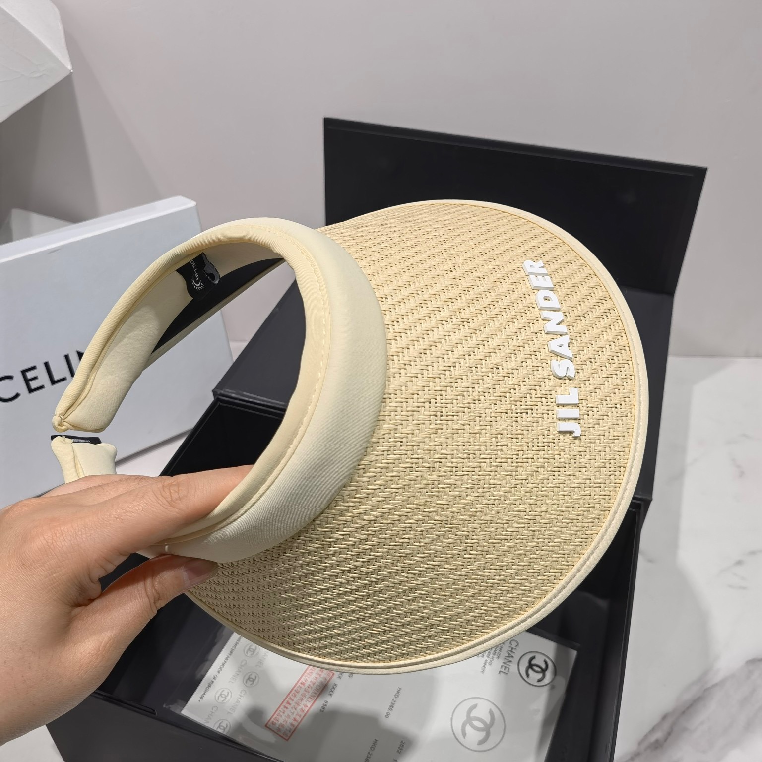 Jil Sedge Summer Hat Beige Jil Hat - Soul Replicas