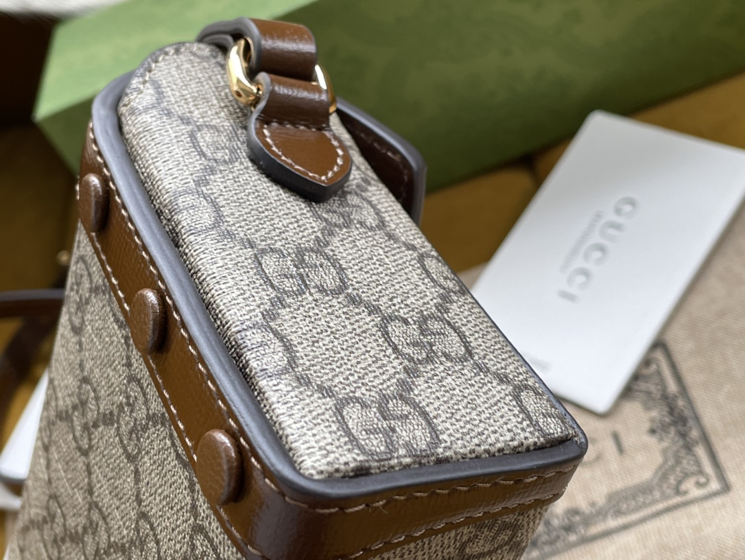 Gucci Children-s Horsebit 1955 Mini Bag Beige For Women. Women-s Bags 7in/18cm Gucci‎ ‎699296 92TCG 8563 - Soul Replicas