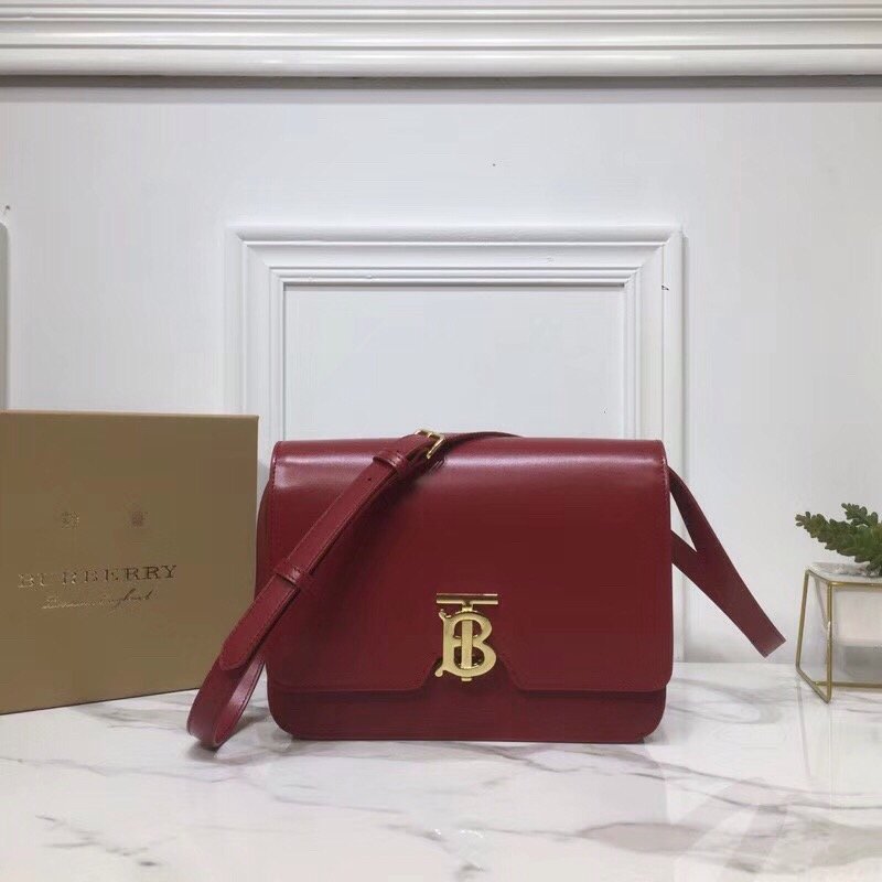 Burberry Small TB Crossbody Bag Monogram Light Red For Women. Women-s Bags 8.3in/21cm - Soul Replicas